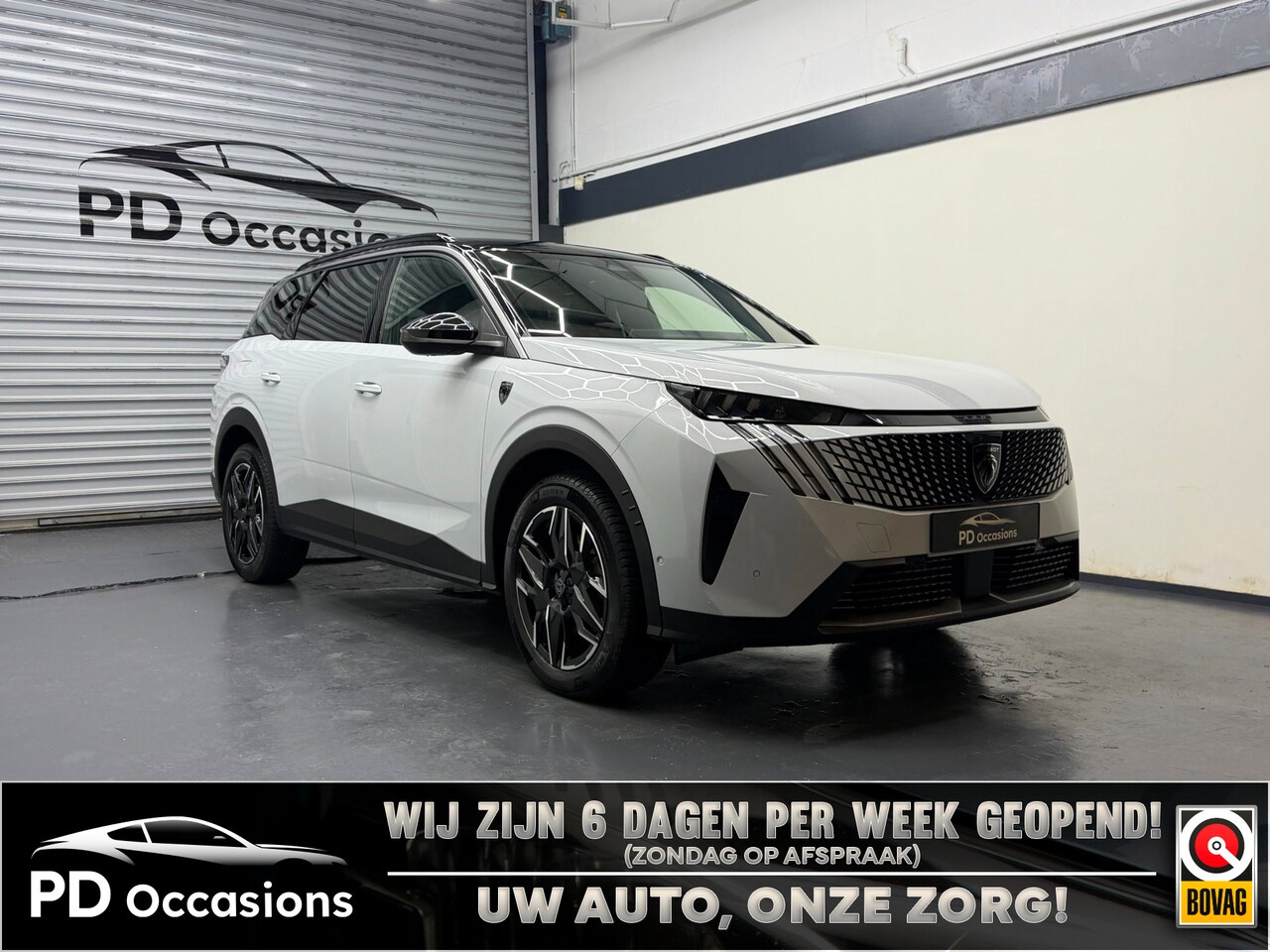 Peugeot 5008 - 1.2 Hybrid 145PK GT 7p - (360) Camera - ACC - Elek. Achterklep - AutoWereld.nl