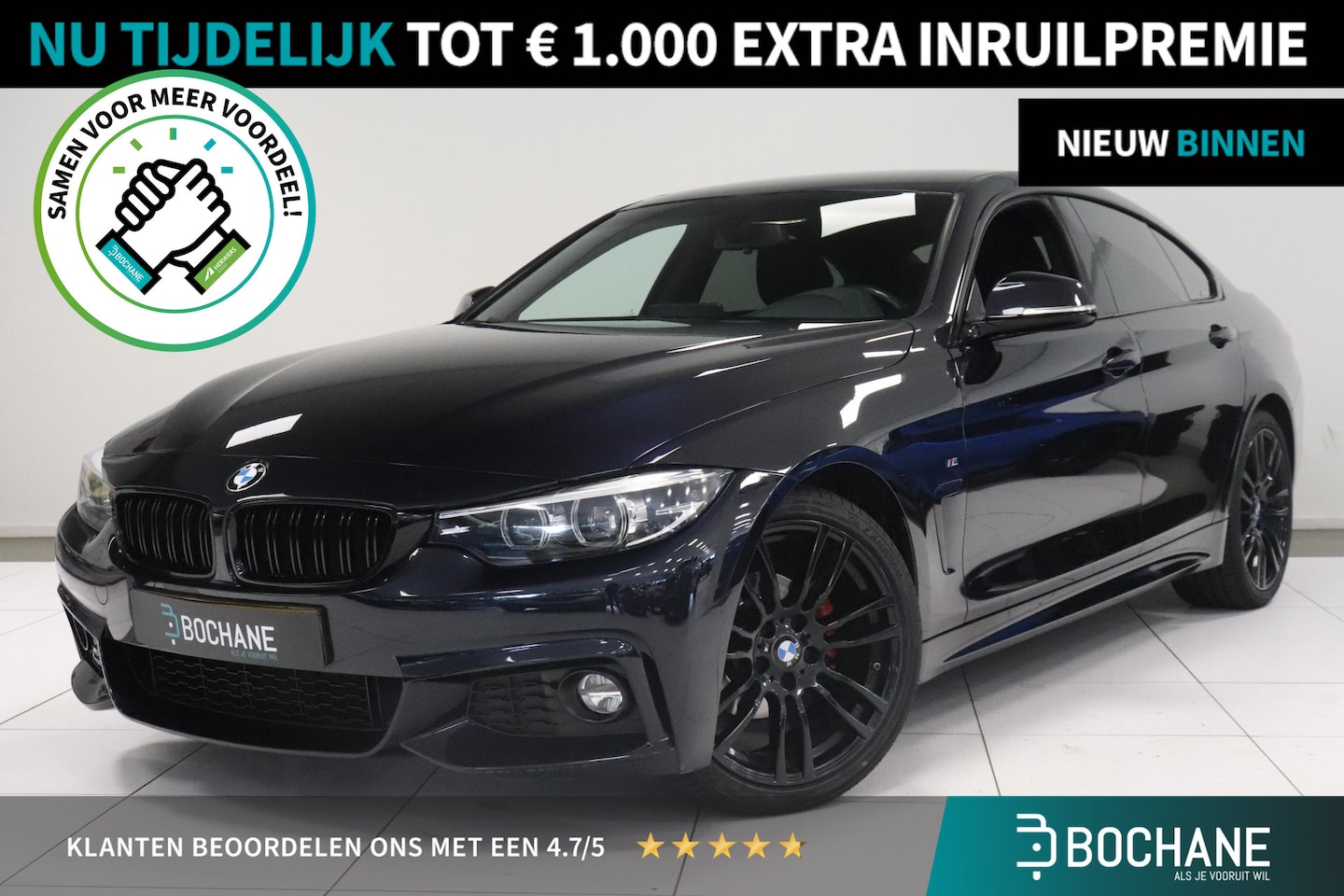 BMW 4-serie Gran Coupé - 420i Executive Edition | M-SPORT | Parkeersensor | Navigatie | Cruise control | Climate co - AutoWereld.nl