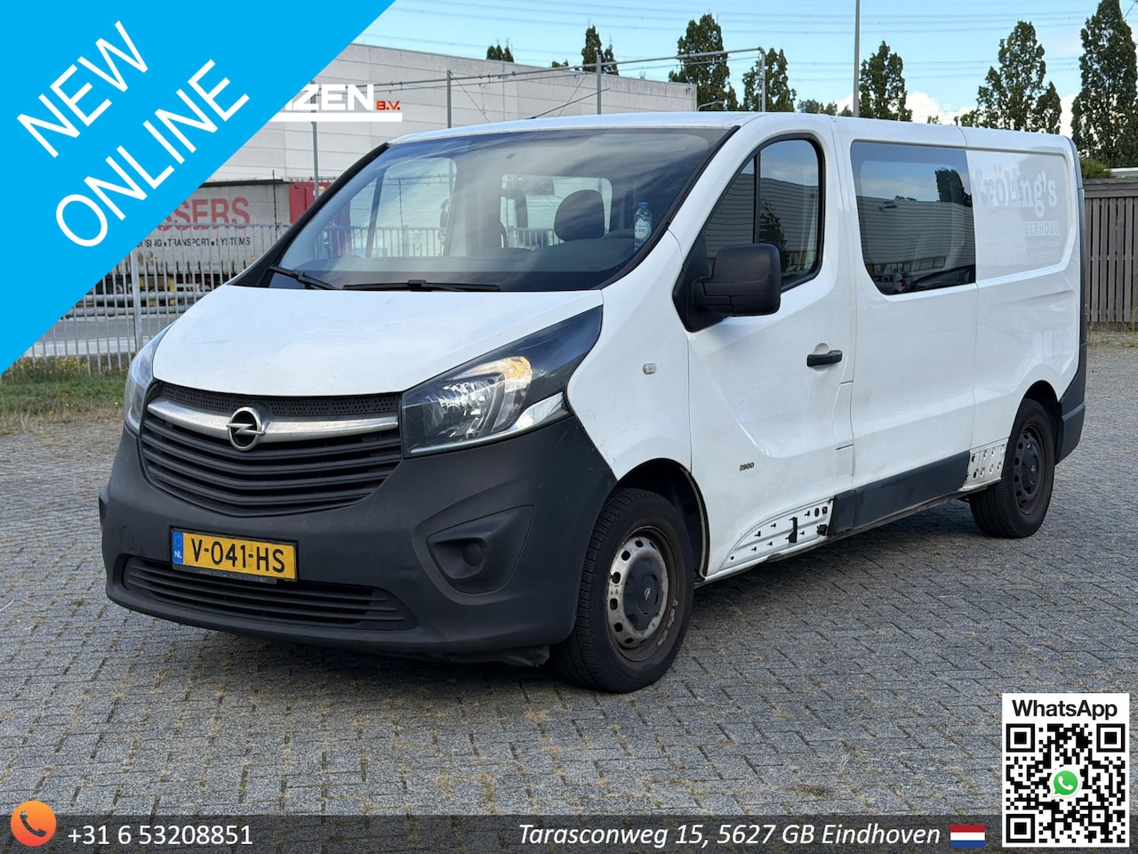 Opel Vivaro - 1.6 CDTI L2H1 DC Edition | € 4.950,- NETTO! - AutoWereld.nl