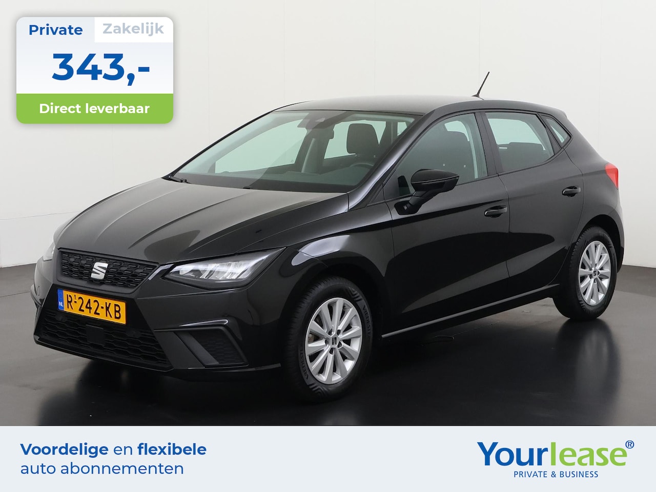 SEAT Ibiza - 1.0 EcoTSI Style Business Intense | All-in 343,- Private Lease | Direct uit voorraad - AutoWereld.nl