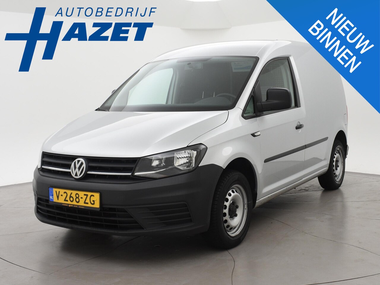 Volkswagen Caddy - 2.0 TDI L1H1 BMT TRENDLINE ZILVERGRIJS METALLIC | AIRCO | CRUISE CONTROL | EURO 6 - AutoWereld.nl