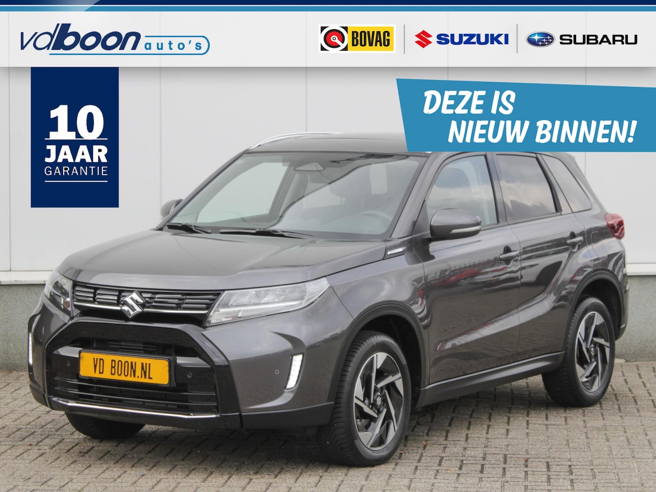 Suzuki Vitara - 1.5 Hybrid Style Automaat | Navi | Adap Cruise | Panodak | Trekhaak | All Season - AutoWereld.nl