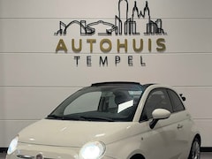 Fiat 500 C - 1.2 Lounge Automaat Cabrio Airco Parkeersensoren Leder/Stof