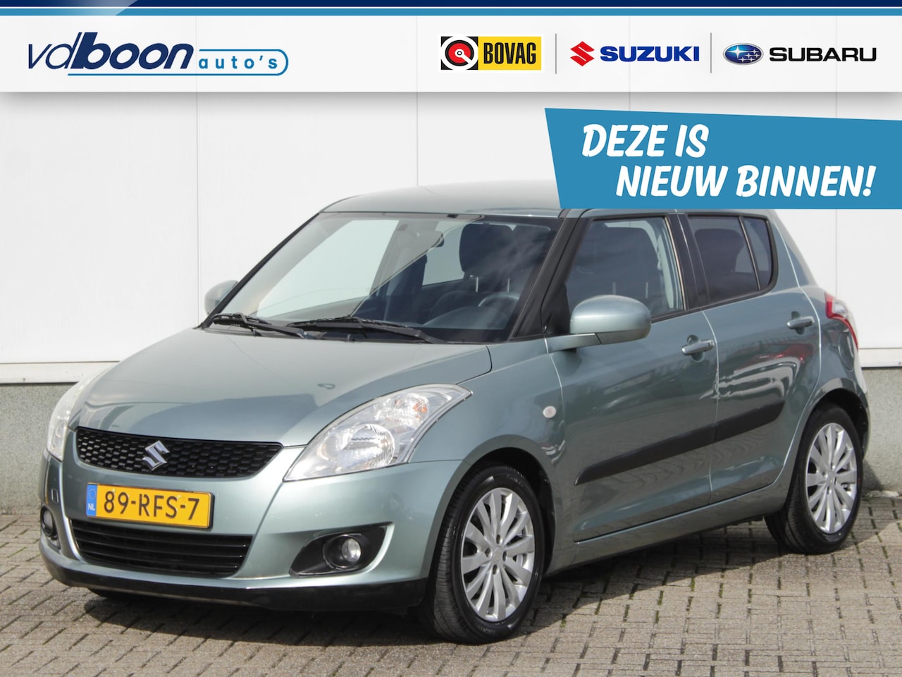 Suzuki Swift - 1.2 Exclusive Automaat | Cruise | Clima | Leder | Lm-Velgen - AutoWereld.nl