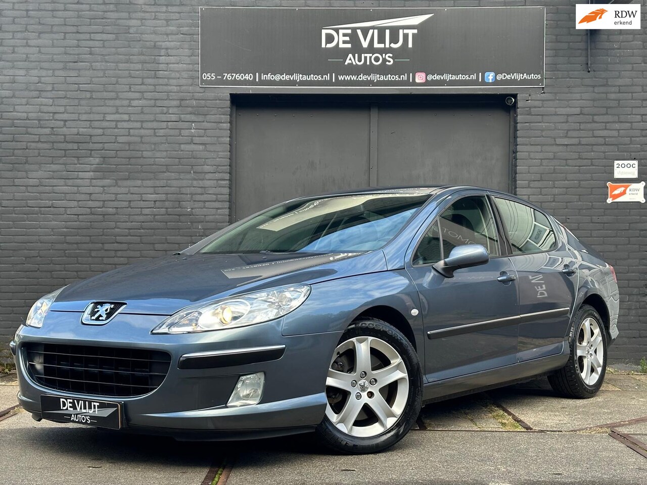 Peugeot 407 - 2.2-16V XS Pack | Automaat | Navi | Leer | Cruise Control | Climate Control | Elek Ramen | - AutoWereld.nl