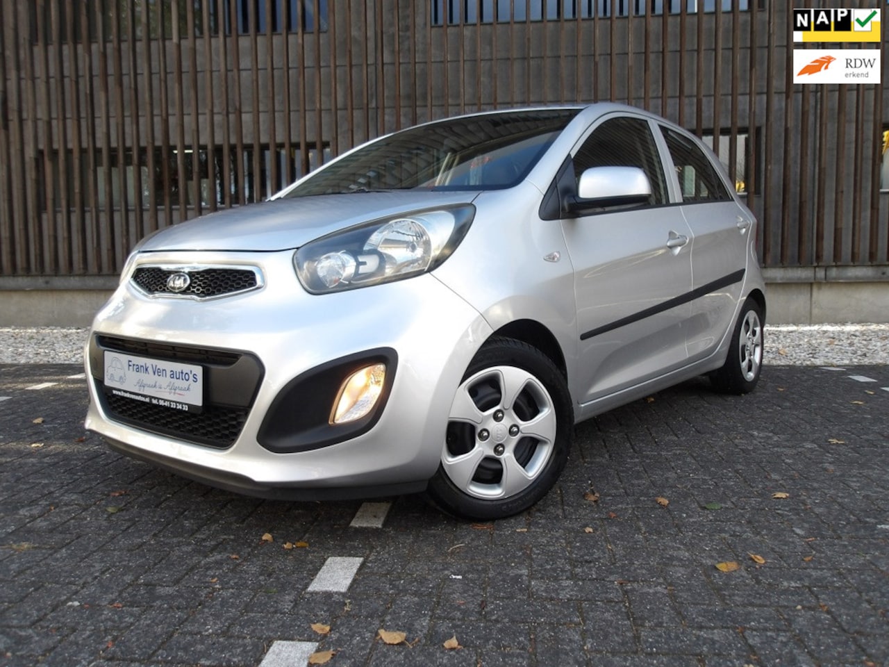 Kia Picanto - 1.0 Comfort Pack/AIRCO/NAVI/5 drs/BLUETOOTH/USB/inclusief oh beurt en nwe APK/dealer oh/NL - AutoWereld.nl