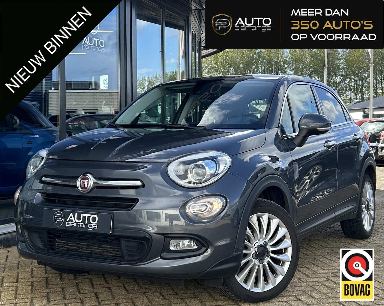 Fiat 500 X - 1.4 Turbo MultiAir Lounge 140PK | Zeer Nette staat! | AUTOMAAT | Distributieriem Vervangen - AutoWereld.nl