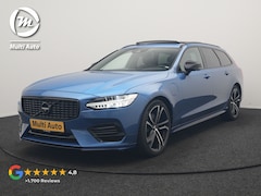 Volvo V90 - T8 AWD Twin Engine R-Design Polestar Engineerd PHEV 407pk Dealer O.H. | Trekhaak Af Fabrie