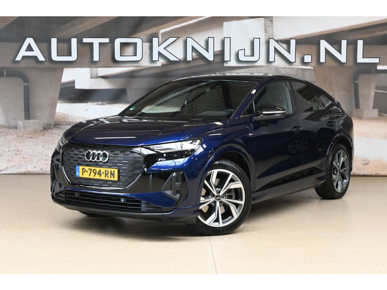Audi Q4 Sportback e-tron - 40 Launch edition S Competition 77 kWh | SOH 91% | ACC | Leder | Matrix | 100% (Dealer) on - AutoWereld.nl