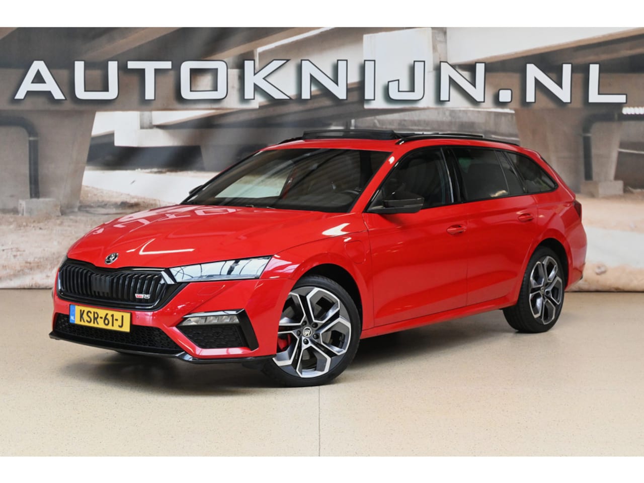 Skoda Octavia Combi - 1.4 TSI RS iV PHEV Business | Pano | Memory | HUD | Massage | 100% (Dealer) onderhouden la - AutoWereld.nl