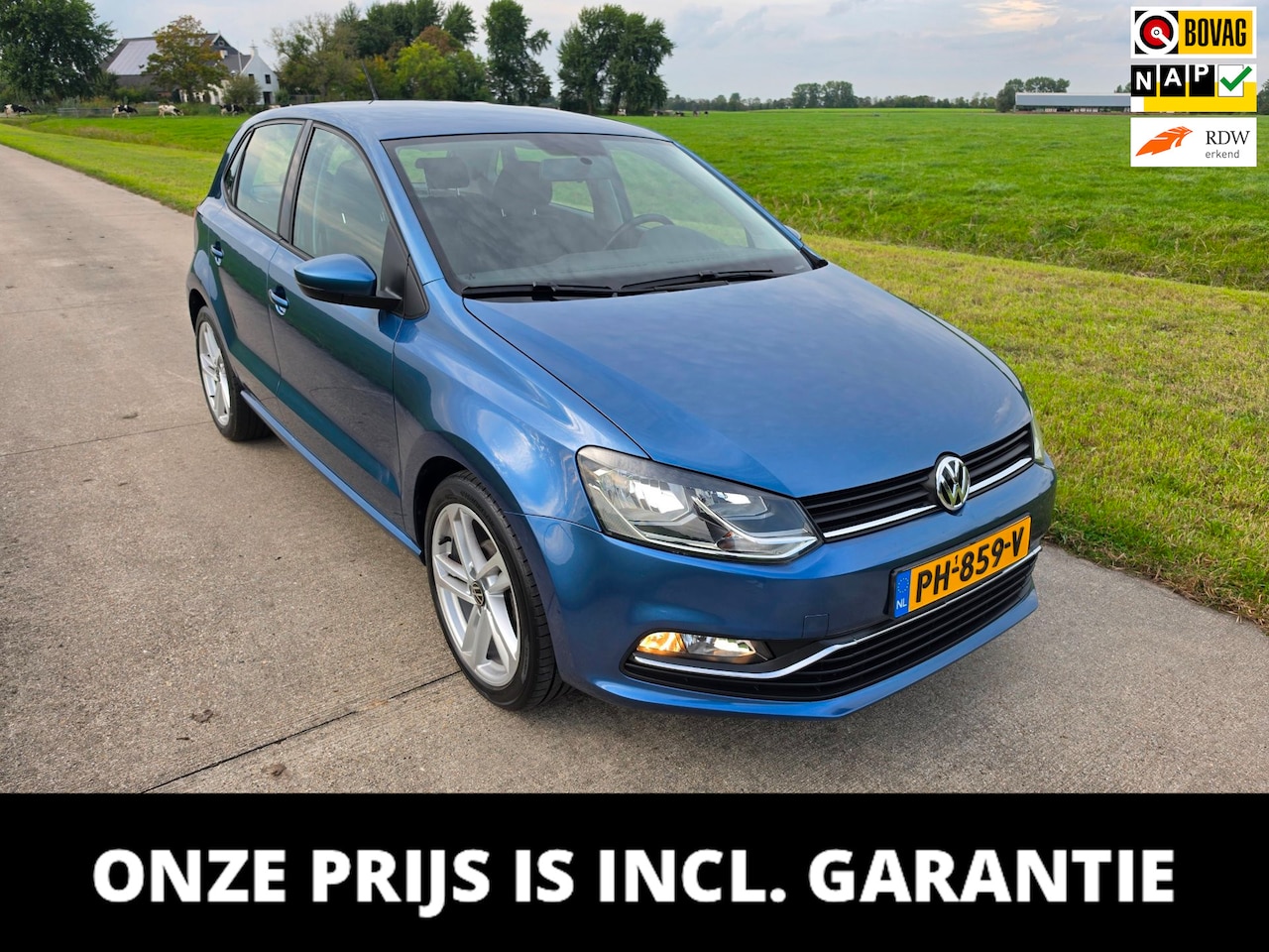 Volkswagen Polo - 1.2 TSI 5drs 17"LMV airco cruise - AutoWereld.nl