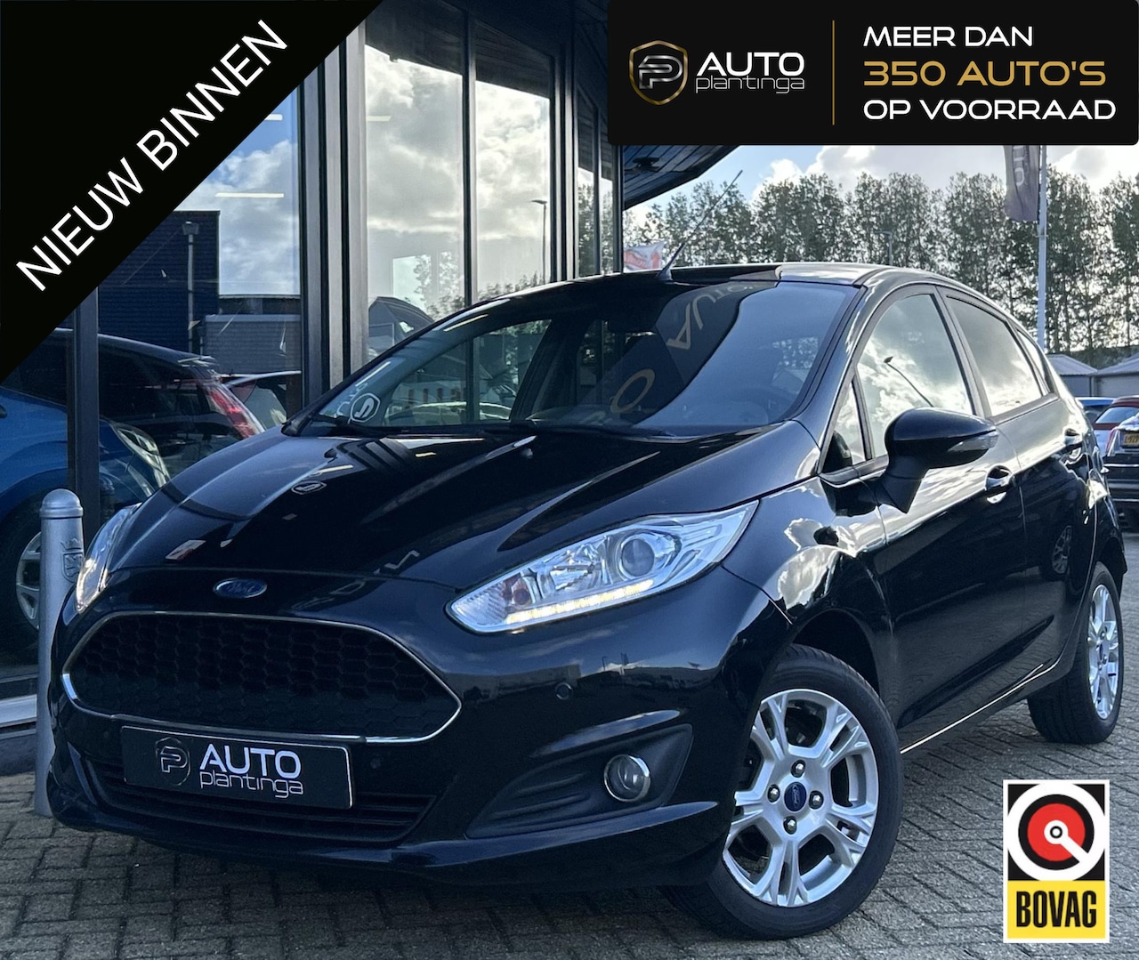 Ford Fiesta - 1.0 Style Ultimate 80PK | 2e Eigenaar | NL AUTO | NAP | 5 Deurs | Airco | Parkeersensoren - AutoWereld.nl