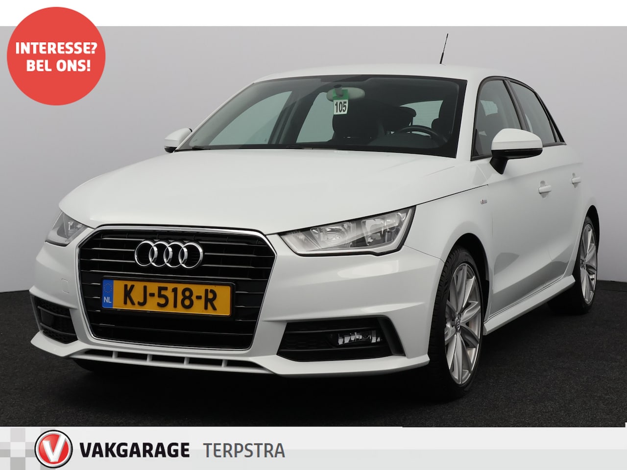 Audi A1 Sportback - 1.0 TFSI S-Line/ Trekhaak/ 17''LMV/ Airco/ Navi/ Cruise/ Bluetooth/ Multi.LEDER.Stuur/ Ele - AutoWereld.nl