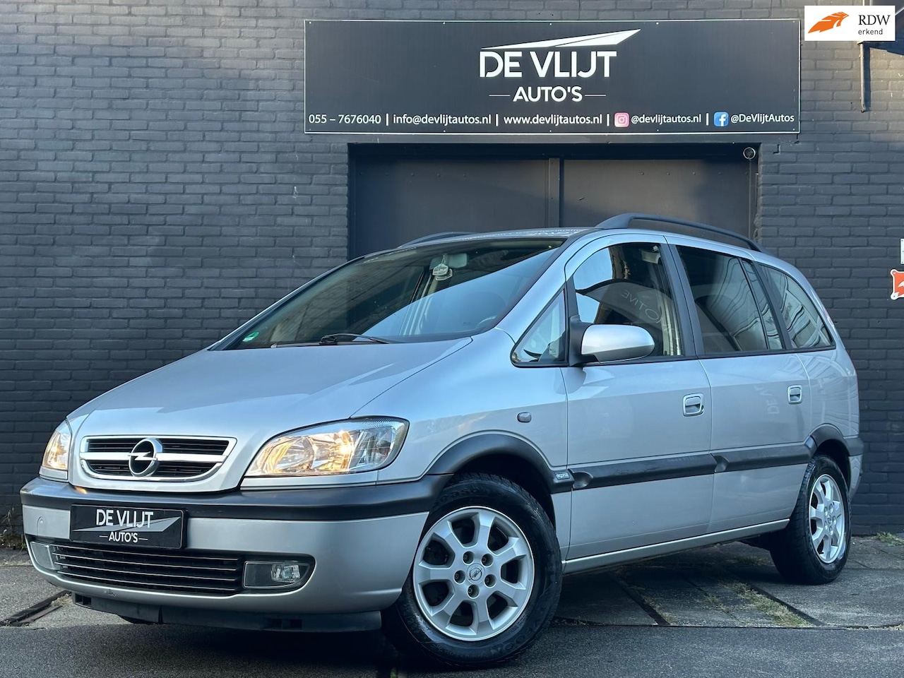 Opel Zafira - 1.8-16V Elegance | 7 Pers | Airco | Cruise Control | Cd Speler Usb | Elek Ramen | Trekhaak - AutoWereld.nl