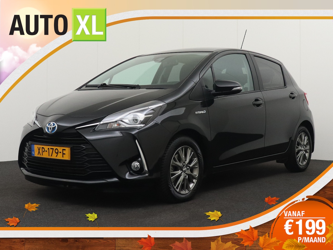 Toyota Yaris - 1.5 Aut. Hybrid Dynamic Camera Climate Navi Privacy Glas DAB - AutoWereld.nl