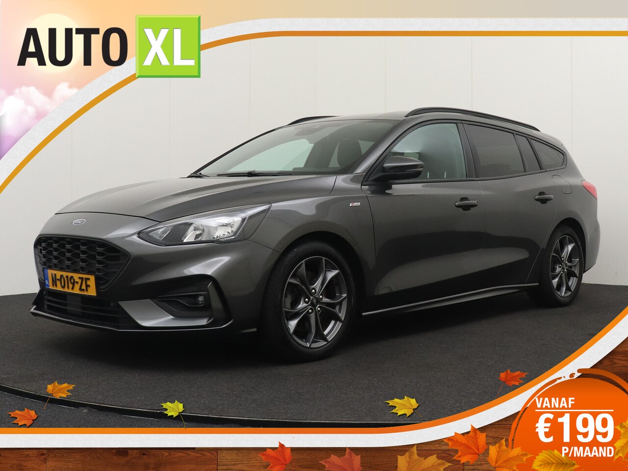 Ford Focus Wagon - 126 PK Aut. ST-Line Carplay Stoelverw. Cruise - AutoWereld.nl