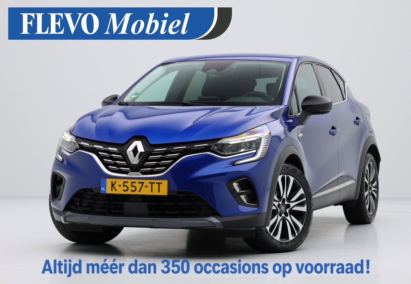 Renault Captur - 1.6 E-Tech Plug-in Hybrid 160 Initiale Paris Aut. Leder|1e Eig|Adapt.Cruise|ParkAssist|Cam - AutoWereld.nl