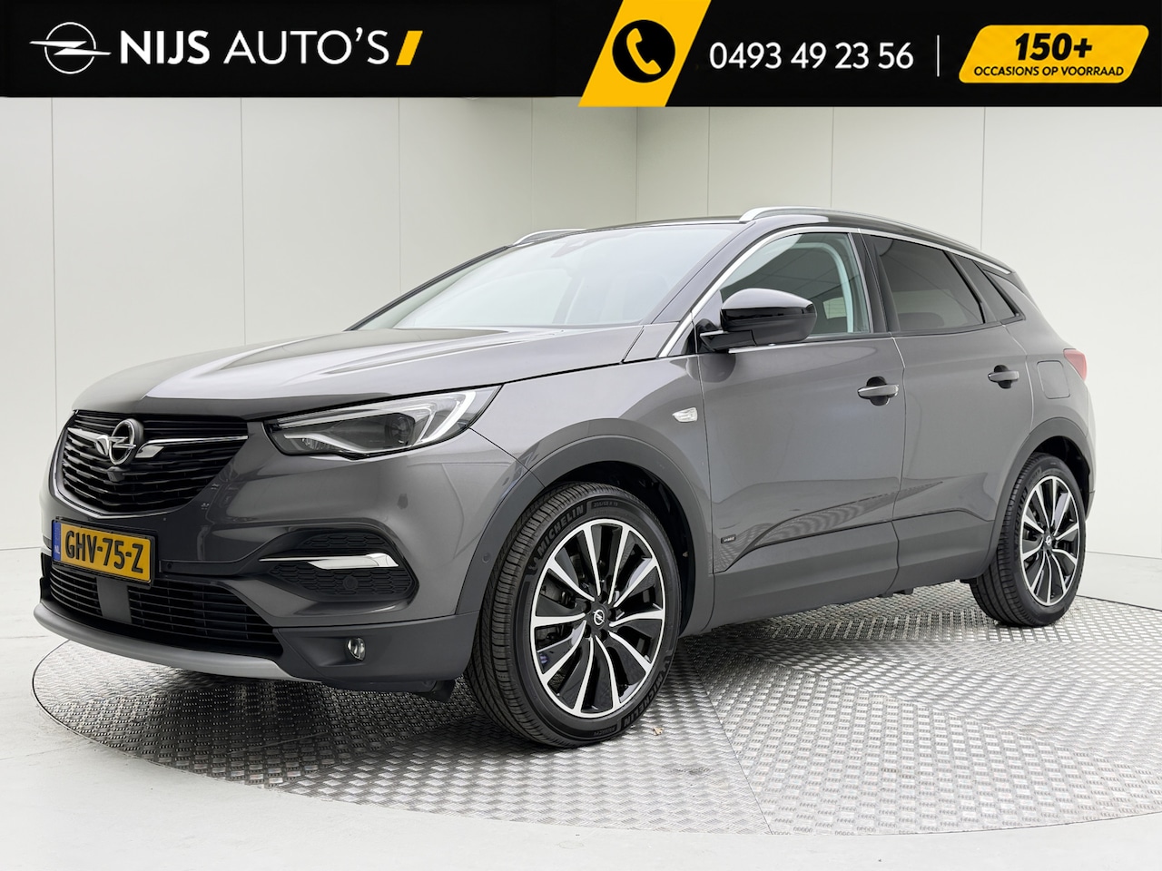 Opel Grandland X - 1.6 Turbo Hybrid ultimate | Full options | Trekhaak | Leder | Navi | Electr. kofferdeksel - AutoWereld.nl
