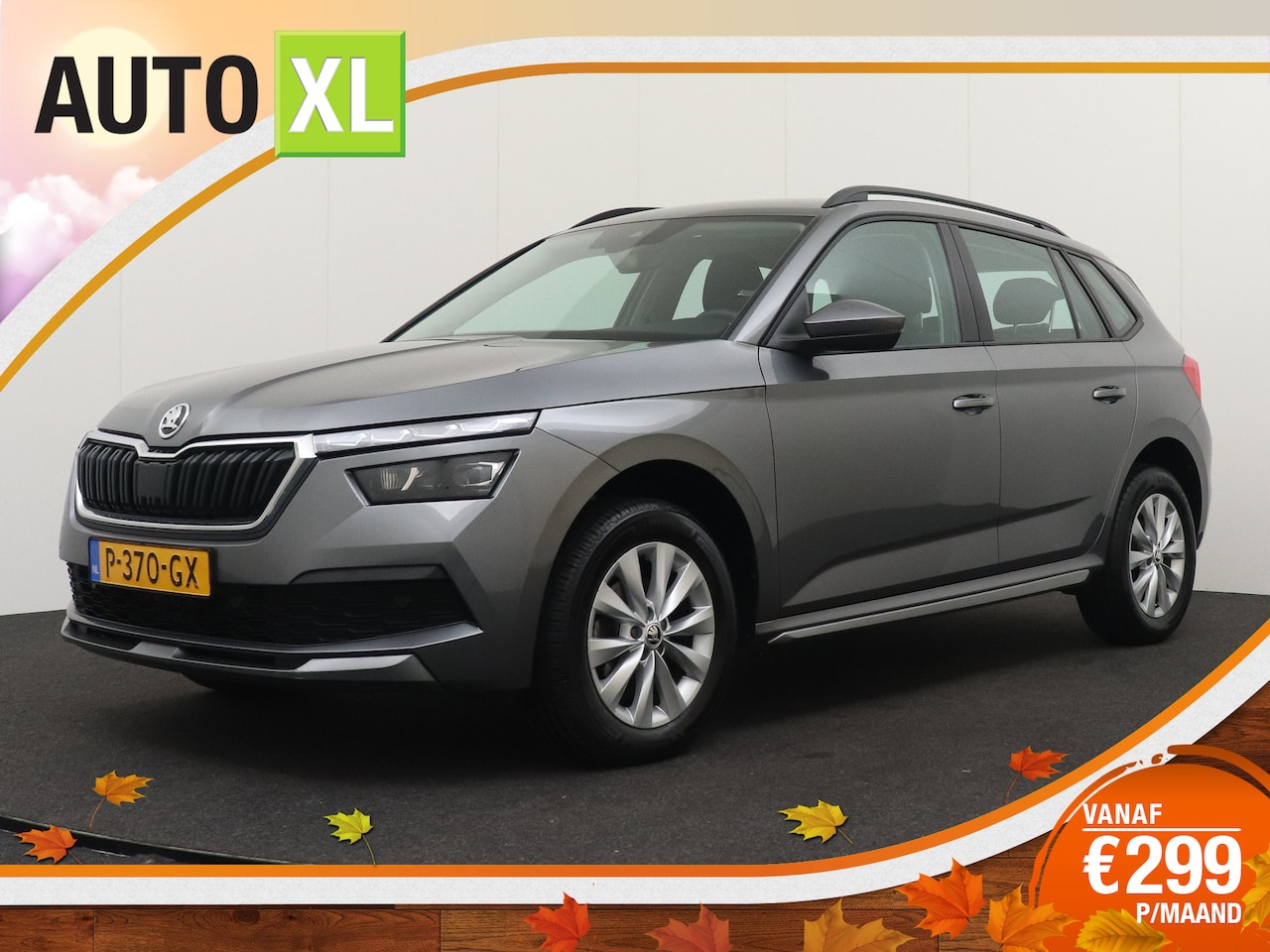 Skoda Kamiq - 1.0 TSI Business+ Trekhaak Half-Leder Digi.Dash Stoelverw. - AutoWereld.nl