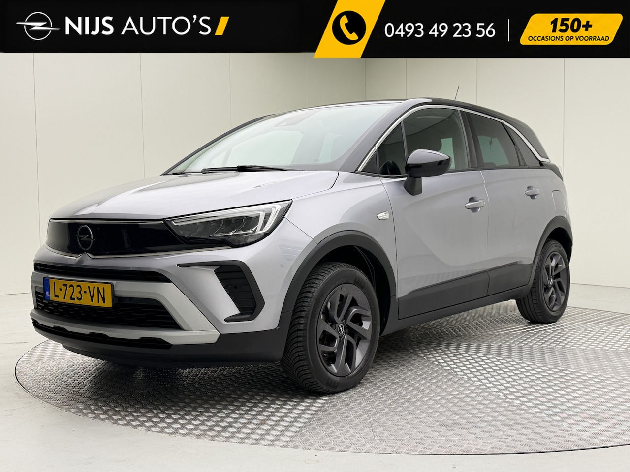 Opel Crossland - 1.2 Turbo Elegance | Dealer onderhouden | Automaat | Climate control | Navi | Carplay | Cr - AutoWereld.nl