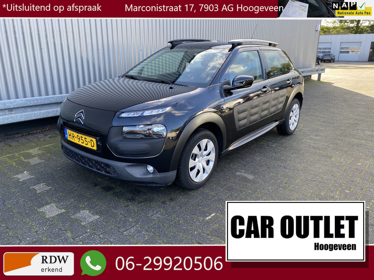 Citroën C4 Cactus - 1.2 PureTech Feel Clima, CC, Bluetooth, PDC, Trekh, nw. APK – Inruil Mogelijk – - AutoWereld.nl