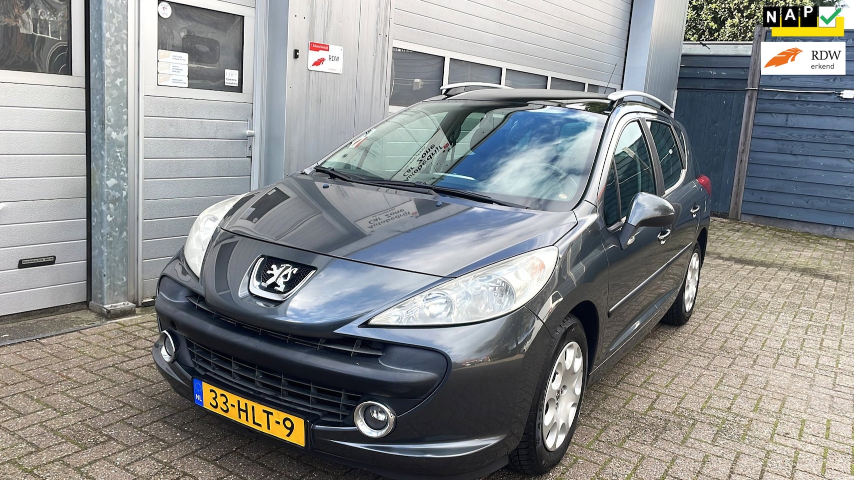 Peugeot 207 SW - 1.6 VTi XS-Panorama-Airco-Trekhaak-APK 2027 - AutoWereld.nl