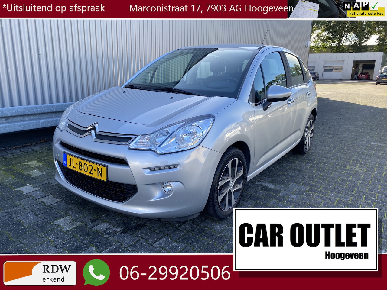 Citroën C3 - 1.2 PureTech Feel Edition Clima, CC, Trekh, nw. APK – Inruil Mogelijk – - AutoWereld.nl