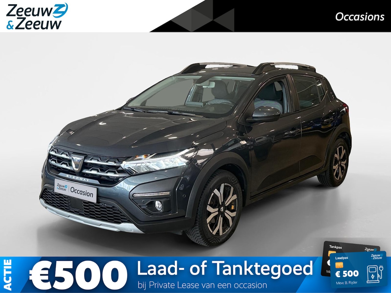 Dacia Sandero Stepway - 1.0 TCe 90 Comfort *Navi(Carplay)+Camera*Airco*Blind Spot*L.M. Velgen! - AutoWereld.nl