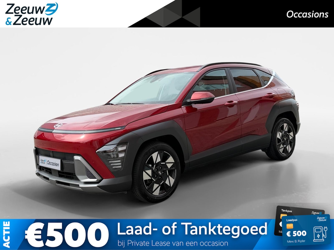 Hyundai Kona - 1.6 GDI HEV Comfort Smart | Navigatie| Stoel/Stuurverwarming| Elektrische achterklep| Acht - AutoWereld.nl