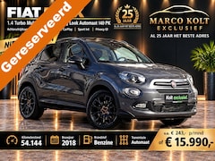 Fiat 500 X - 1.4 Turbo MultiAir S-Design City Look Automaat 140 PK | Achteruitrijdcamera | Navigatie |