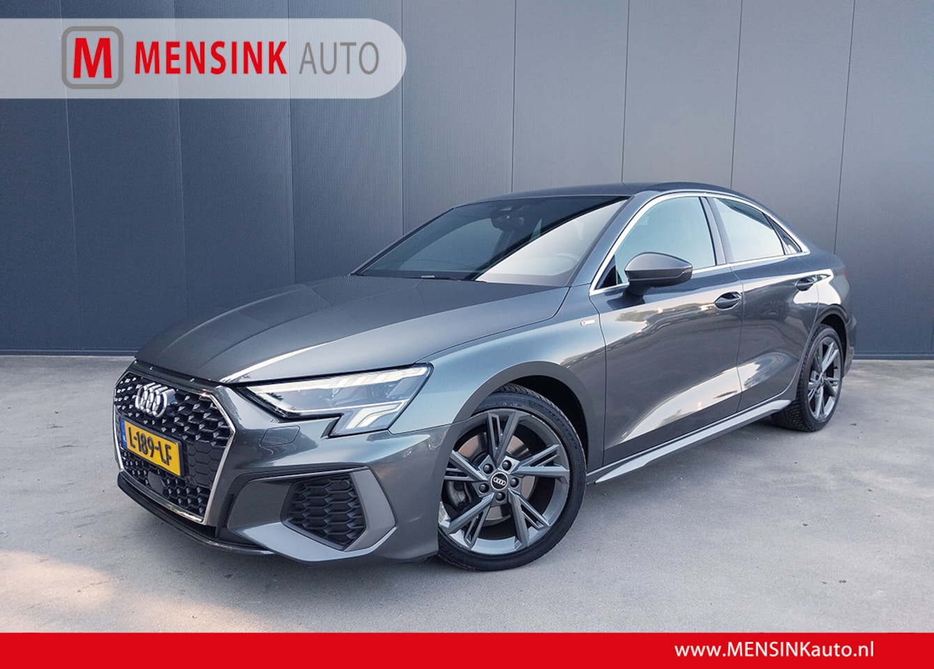 Audi A3 Limousine - 30 TFSI S LINE 1e EIGENAAR VIRTUAL COCKPIT 18 INCH ECC CRUISE NAVI LED HALF LEER - AutoWereld.nl