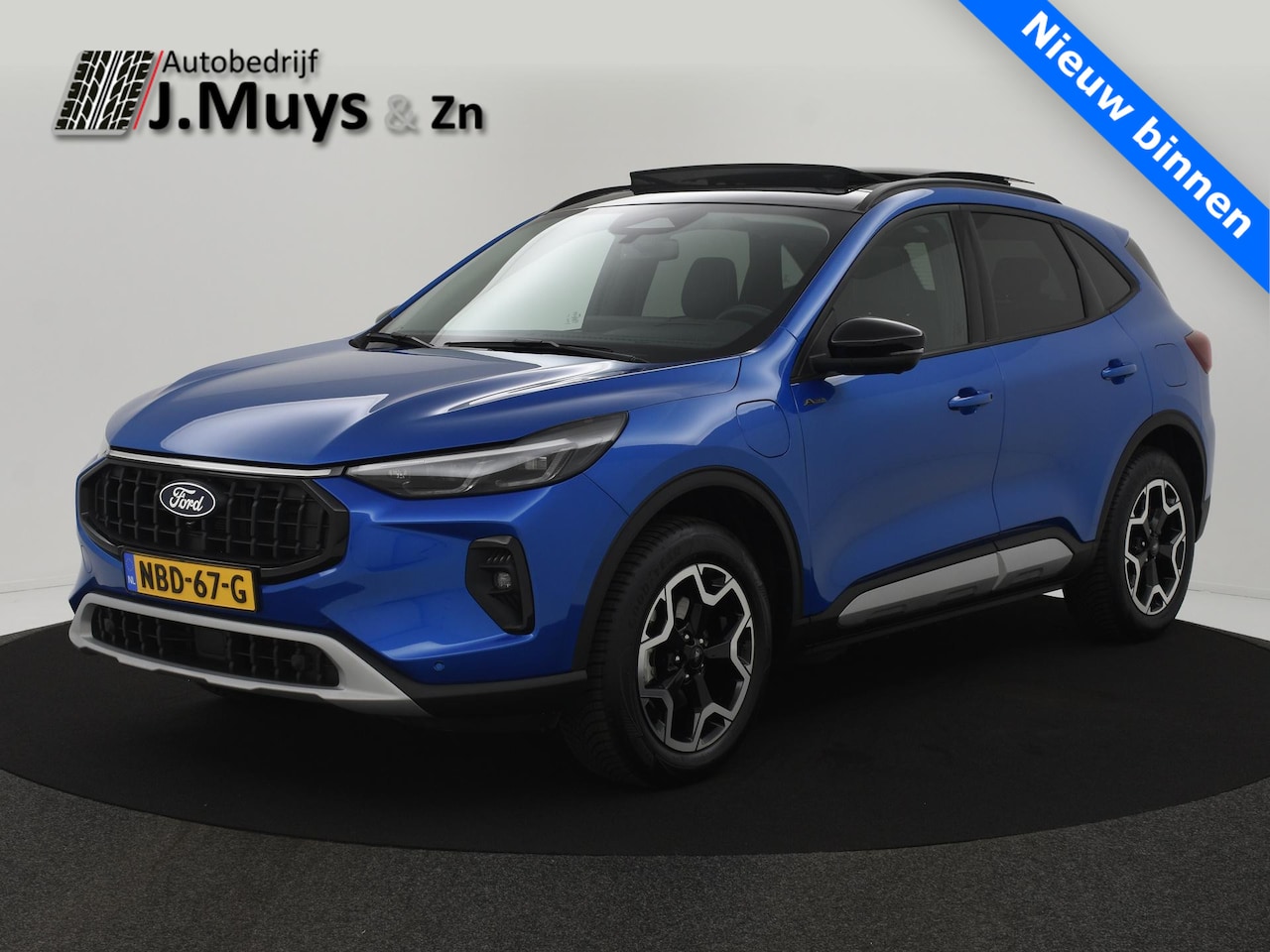 Ford Kuga - 2.5 PHEV 243pk Active X TREKH|PANODAK|BLIS|ACC|WINTERPACK|AGR-STOEL|MEMORYSTOEL|19INCH - AutoWereld.nl