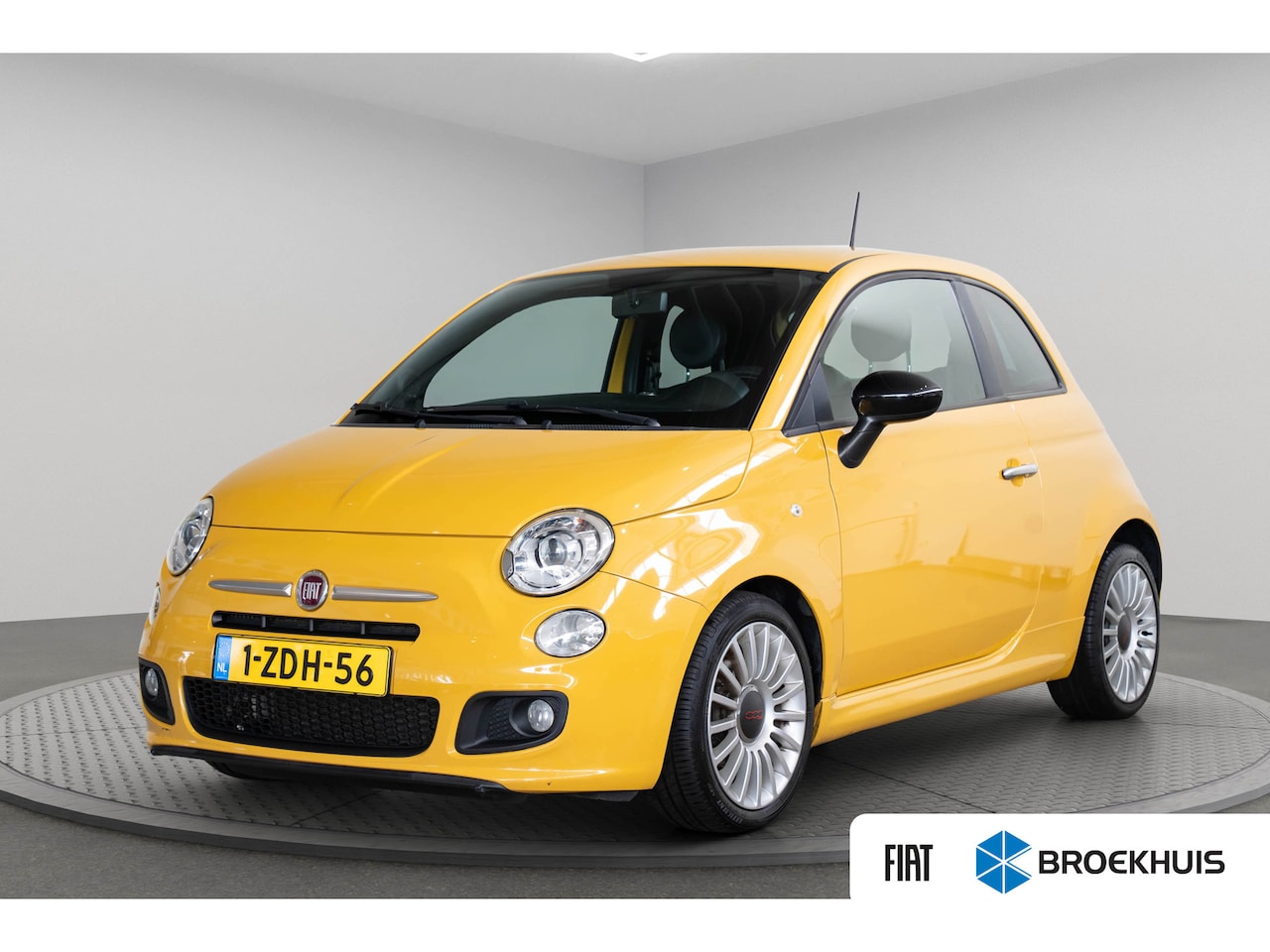 Fiat 500 - 0.9 TwinAir Turbo S | Parkeersensoren | Lederen bekleding | Climate Controle | Lichtmetale - AutoWereld.nl