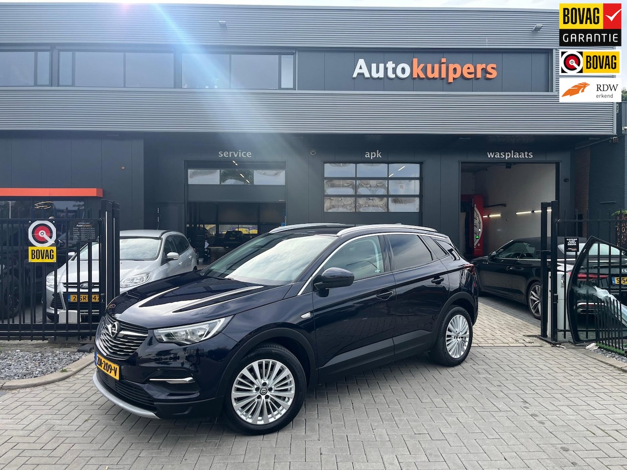 Opel Grandland X - 1.2 Turbo Business Executive 1.2 Turbo Business Executive, navi, camera, carplay - AutoWereld.nl