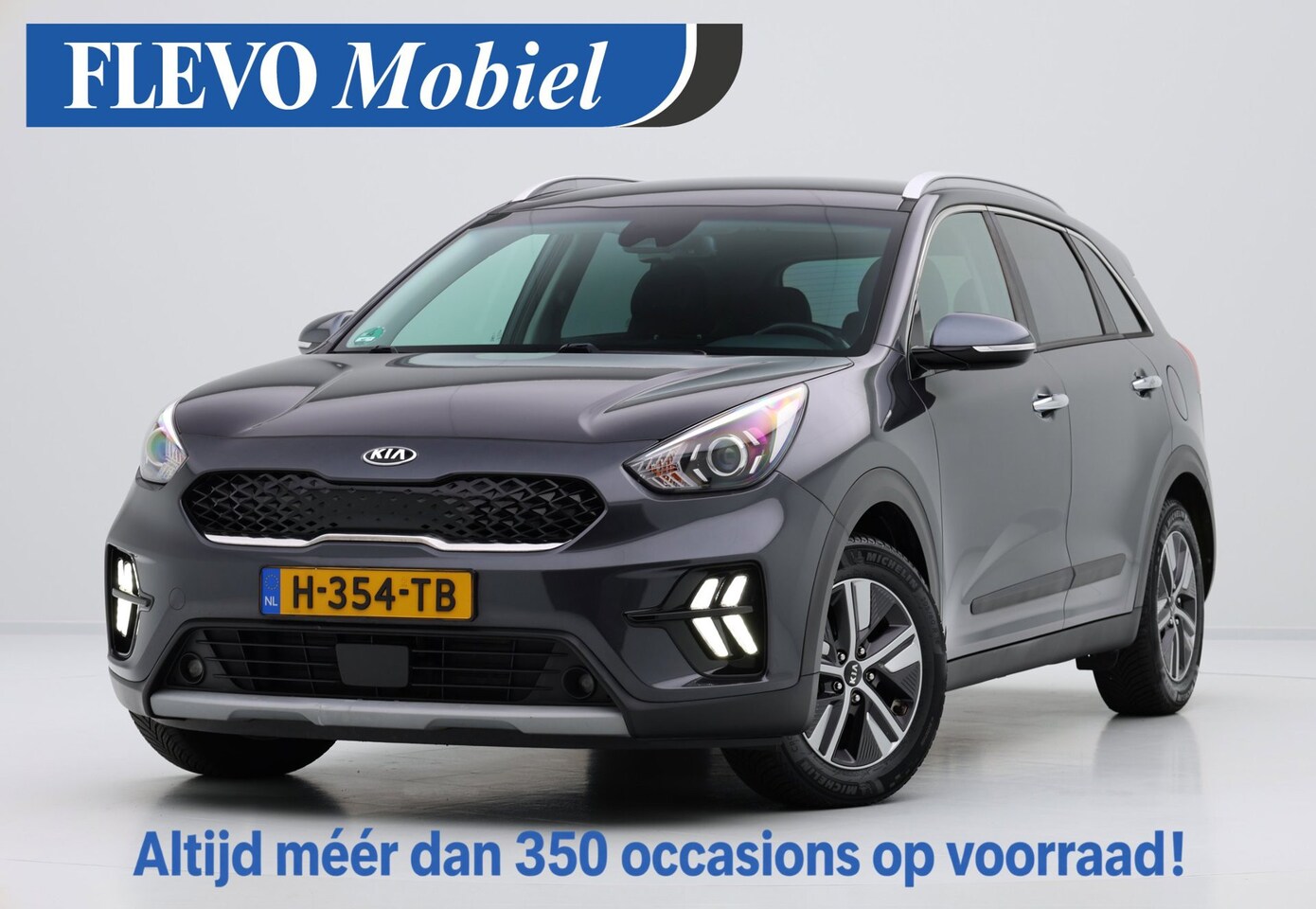 Kia Niro - 1.6 GDi Hybrid DynamicLine Aut. Adapt.Cruise|1e Eig|Cam|CarPlay|LMV - AutoWereld.nl