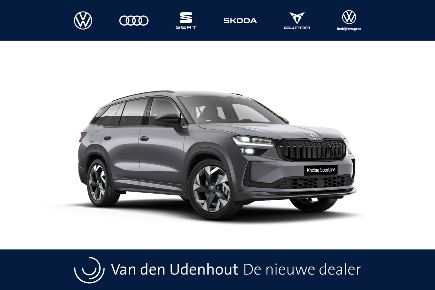 Skoda Kodiaq - 1.5 TSI PHEV 204 6DSG Sportline Business | Achteruitrijcamera | Crew Protect Assist | Crui - AutoWereld.nl