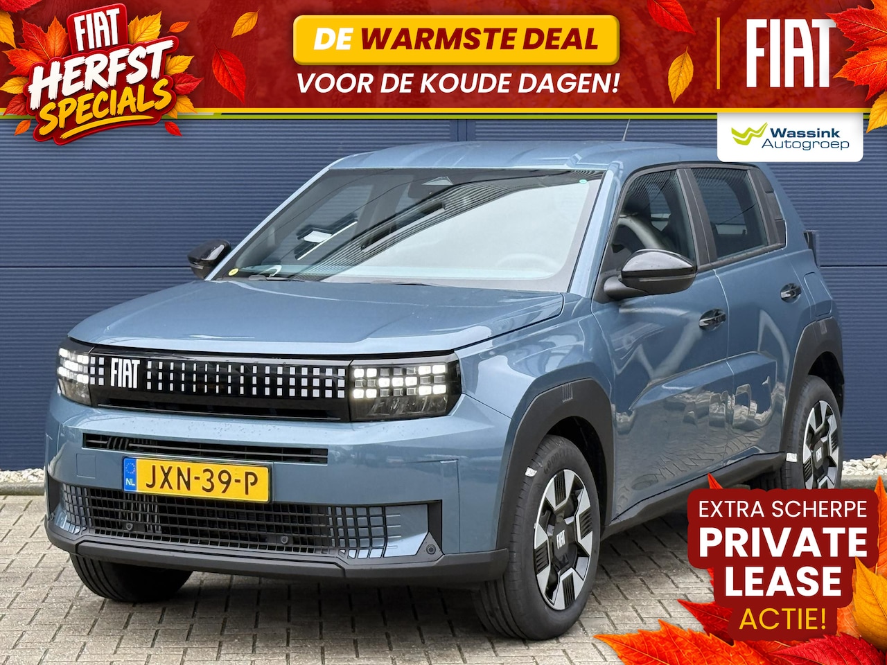 Fiat Grande Panda - 1.2 Hybrid 100pk eDCT6 Icon | Pack Tech | Apple Carplay/Android | Parkeerhulp | Climate Co - AutoWereld.nl