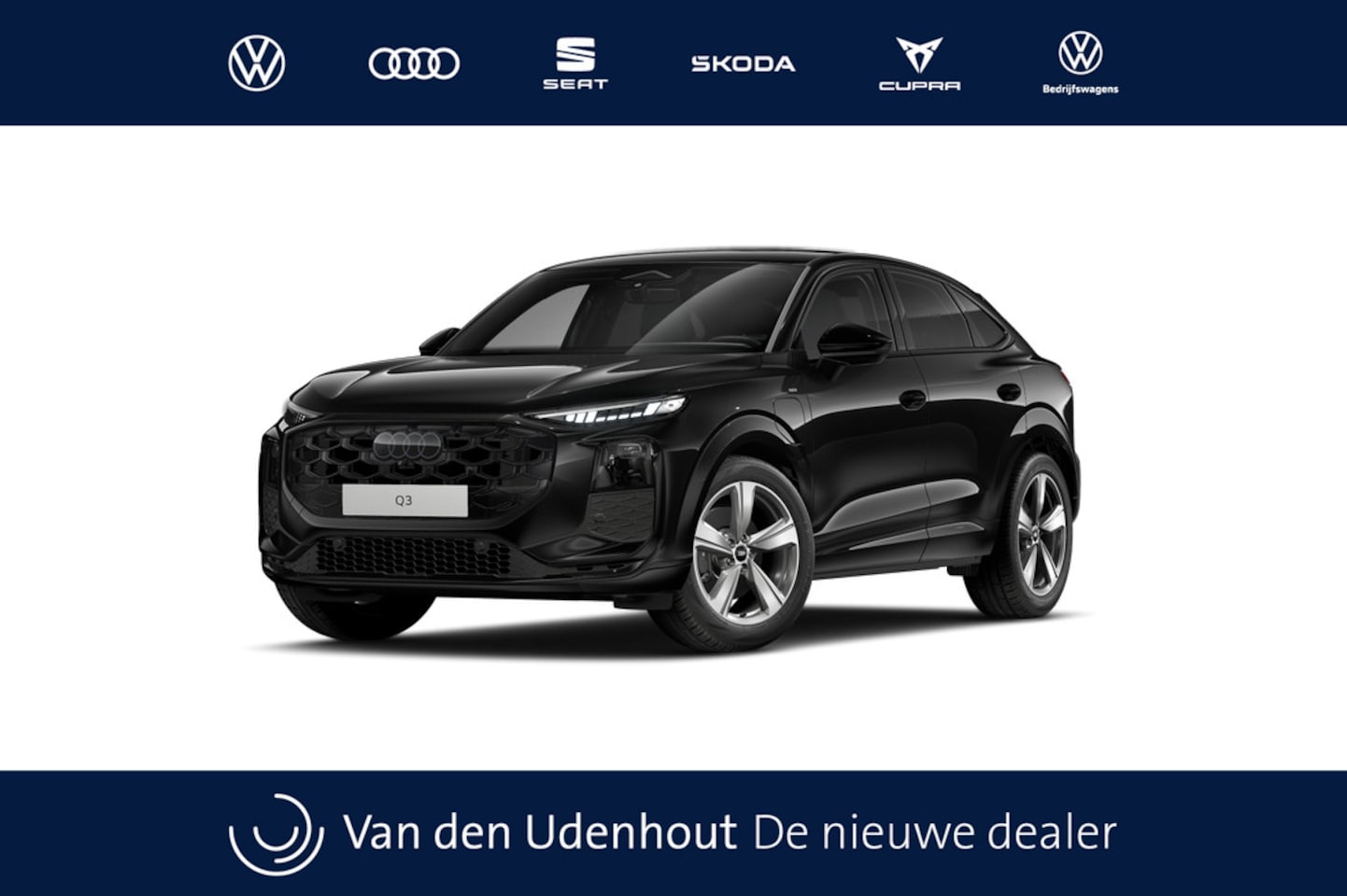 Audi Q3 Sportback - e-hybrid 272 S tronic S edition | Adaptive cruise control | Audi sound system | Cruise con - AutoWereld.nl
