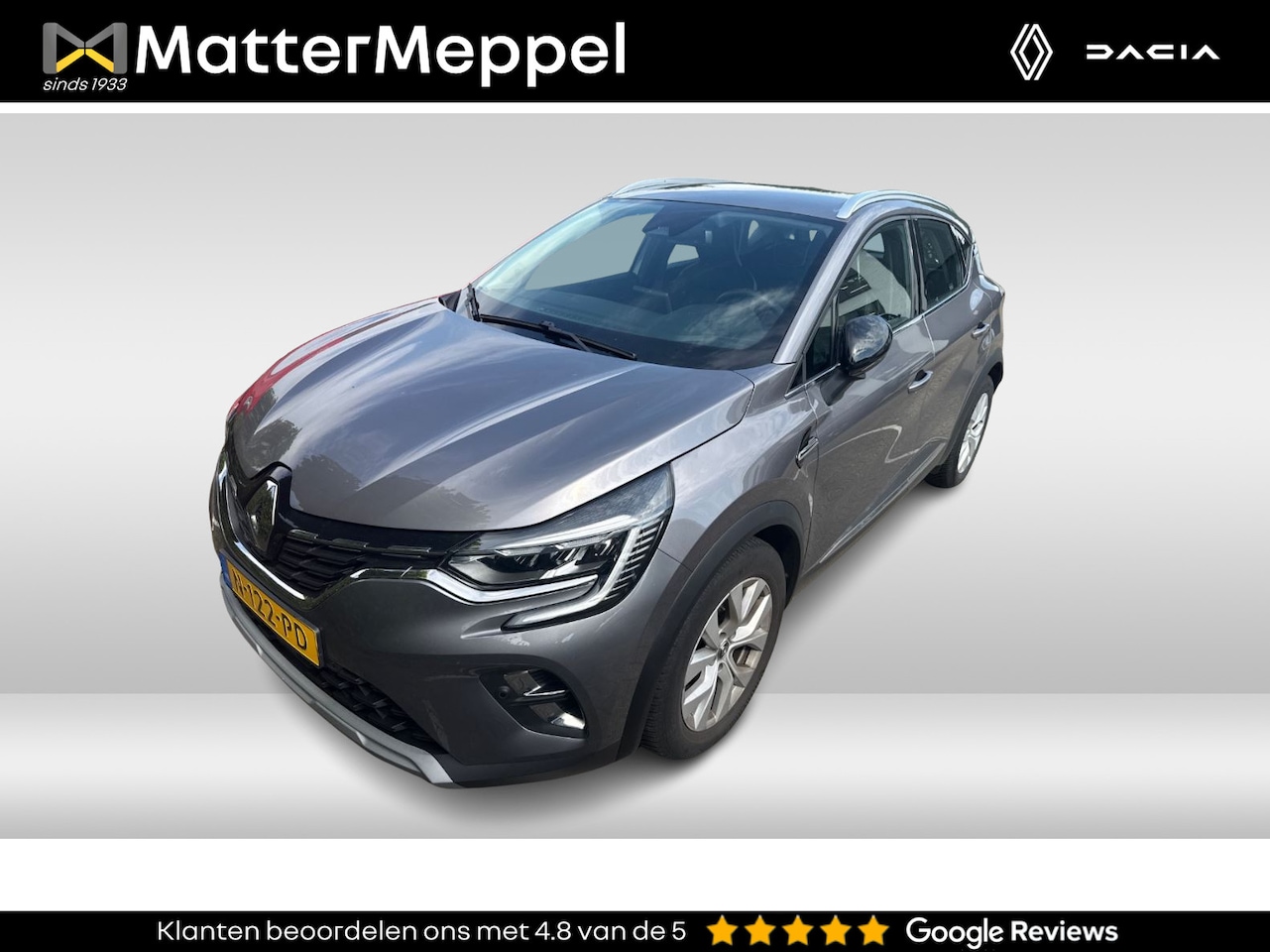 Renault Captur - 1.3 TCe 140 EDC Intens | Trekhaak | Stoelverwarming | All Seasons | Groot Scherm | Dakrail - AutoWereld.nl