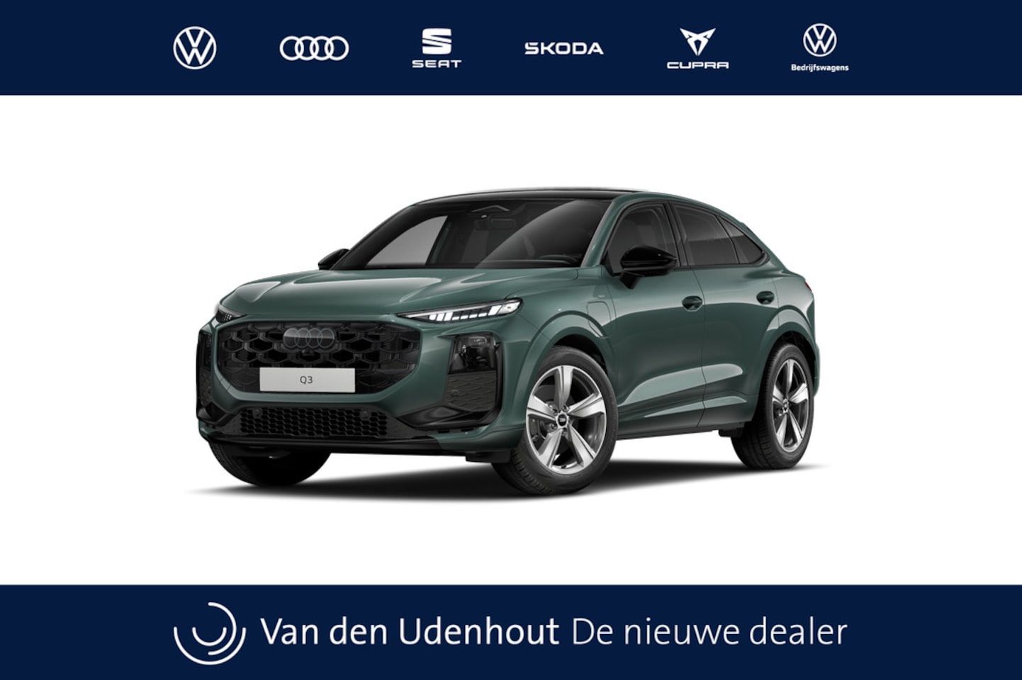 Audi Q3 Sportback - e-hybrid 272 S tronic S edition | Adaptive cruise control | Audi sound system | Cruise con - AutoWereld.nl