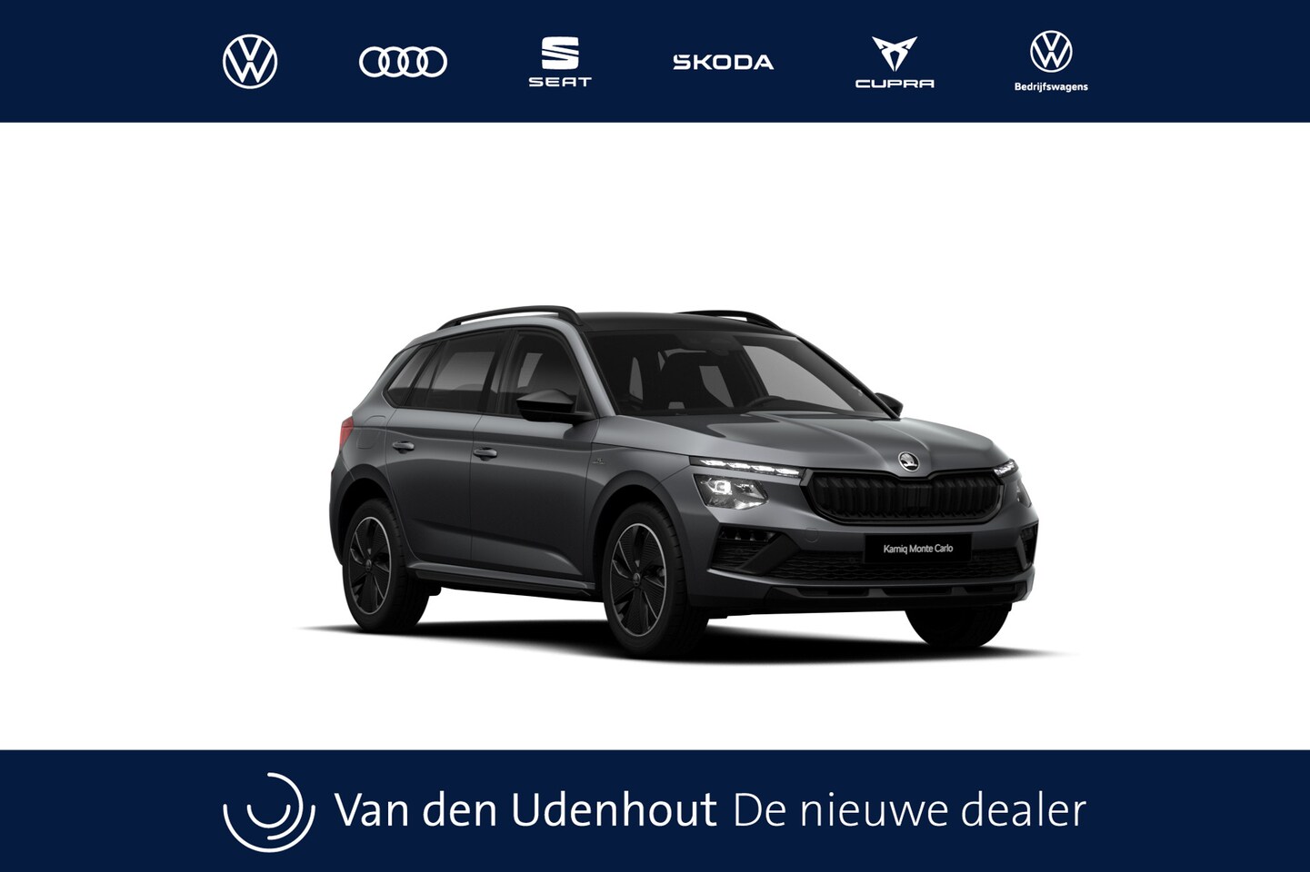 Skoda Kamiq - 1.0 TSI Greentech 115 7DSG Monte Carlo | Achteruitrijcamera | Cruise control met speedlimi - AutoWereld.nl