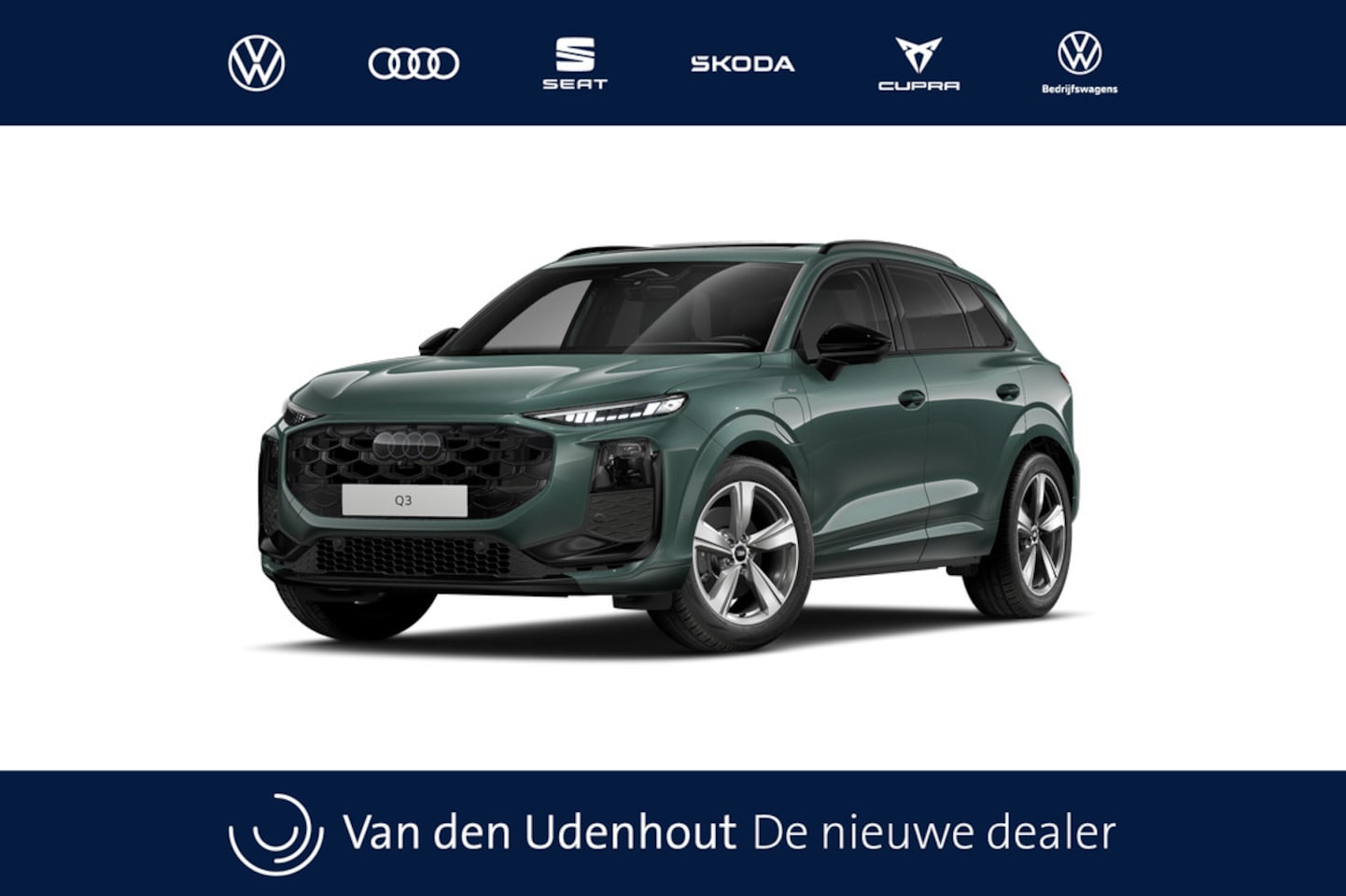 Audi Q3 - e-hybrid 272 S tronic S edition | Adaptive cruise control | Audi sound system | Cruise con - AutoWereld.nl