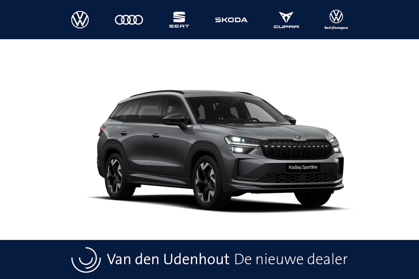 Skoda Kodiaq - 1.5 TSI PHEV 204 6DSG Sportline Limited | Achteruitrijcamera | Driving mode select | LED i - AutoWereld.nl