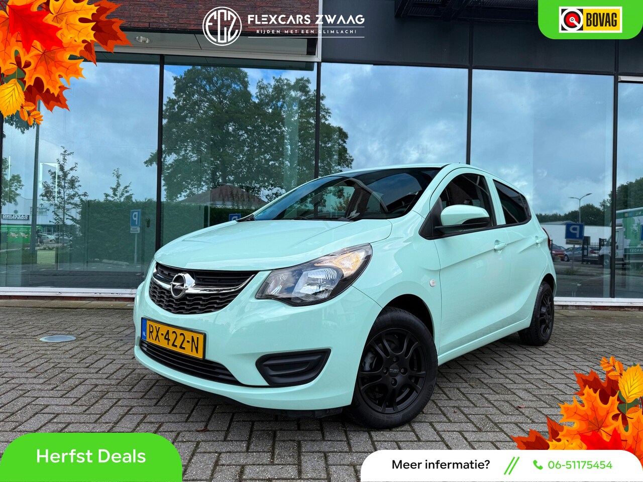 Opel Karl - 1.0 ecoFLEX Edition - Automaat - Media - Airco - Org.NL - AutoWereld.nl