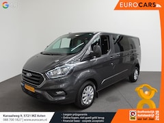 Ford Transit Custom - 300 2.0 TDCI L2H1 Limited Dubbele Cabine Navi Airco 2 Schuifdeuren Trekhaak PDC voor & ach