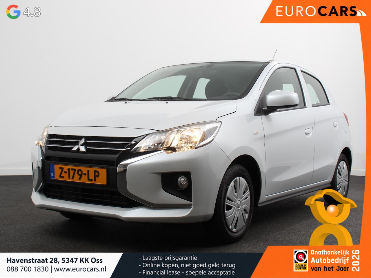Mitsubishi Space Star - 1.2 Connect+ Navigatie Apple Carplay/Android Auto Airco Dab - AutoWereld.nl