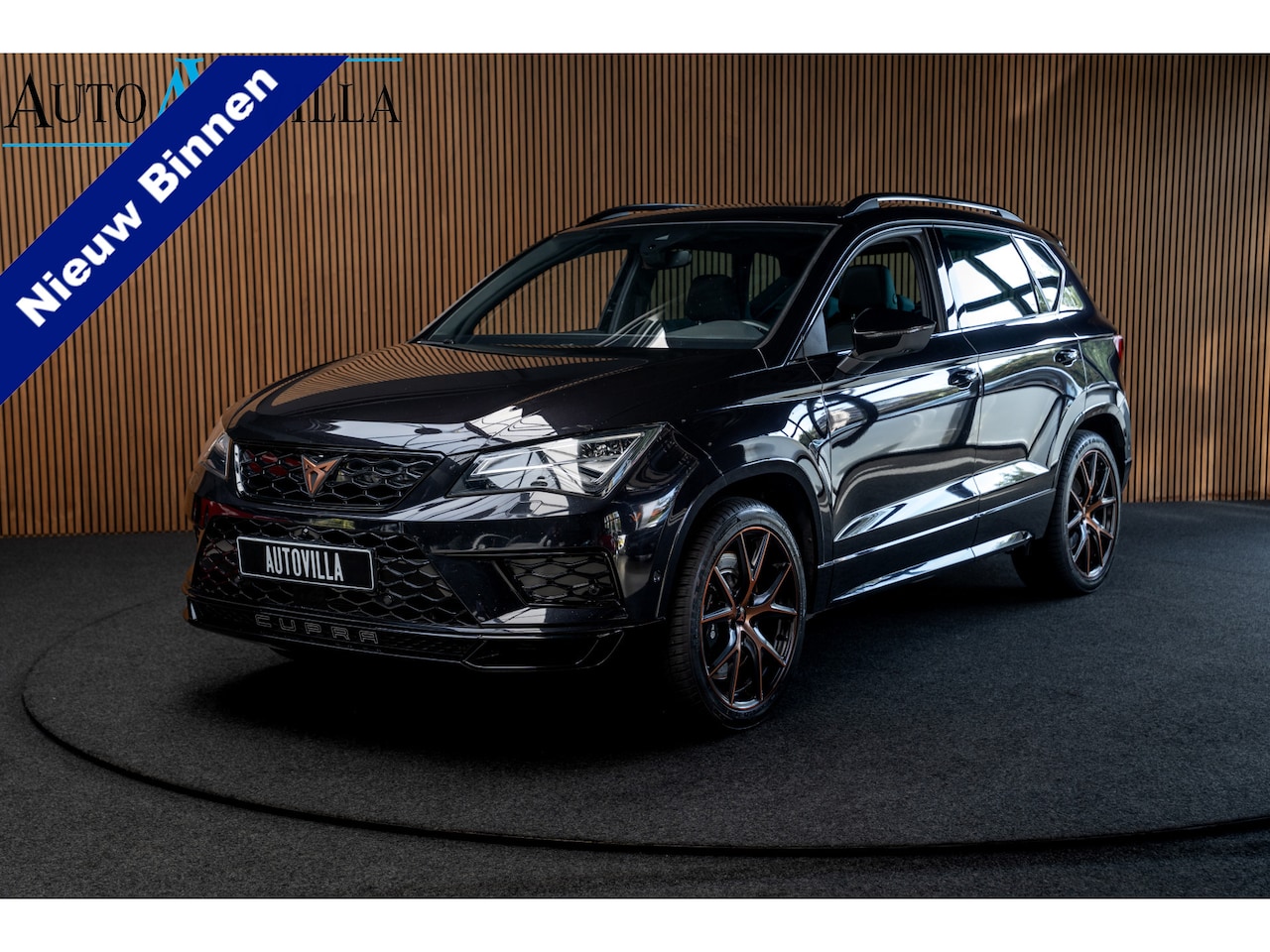CUPRA Ateca - 2.0 TSI 4DRIVE Panodak Virtual 360° Camera Leder/ Alcantara bekleding Navi ACC Climate C. - AutoWereld.nl