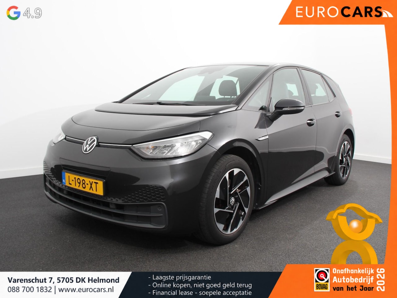Volkswagen ID.3 - Pro 58 kWh SOH 89% Navigatie Apple CarPlay Android Auto Camera Parkeerhulp Cruise Control - AutoWereld.nl