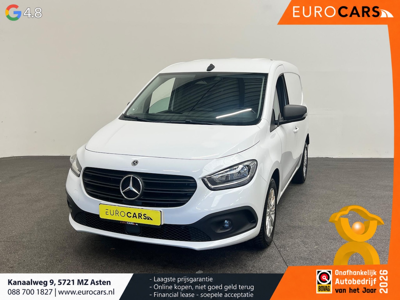 Mercedes-Benz Citan - 110 CDI L1 Pro Camera Stoelverwarming Lichtmetalen Velgen Parkeersensoren Apple CarPlay Tr - AutoWereld.nl