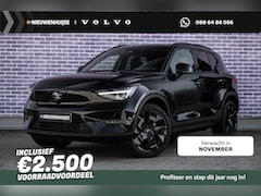 Volvo EX40 - Single Motor Ext. Range Ultra Bl. Ed. Eur. 82 kWh | Black Edition | Europa | Schuif-/Kante
